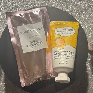 🎉🎉GIVEAWAY 💕NANCY🎉🎉🎉🎉Coach Dreams Perfume and Bright Yujanamide Hand Cream Duo